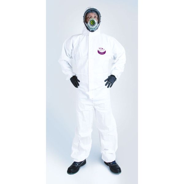 Combinaison protection chimique catégorie 3 type 5/6 Weepro