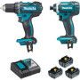 ENSEMBLE 2 MACHINES 18V 3 BATT 5AH (DDF482+DTD152)
