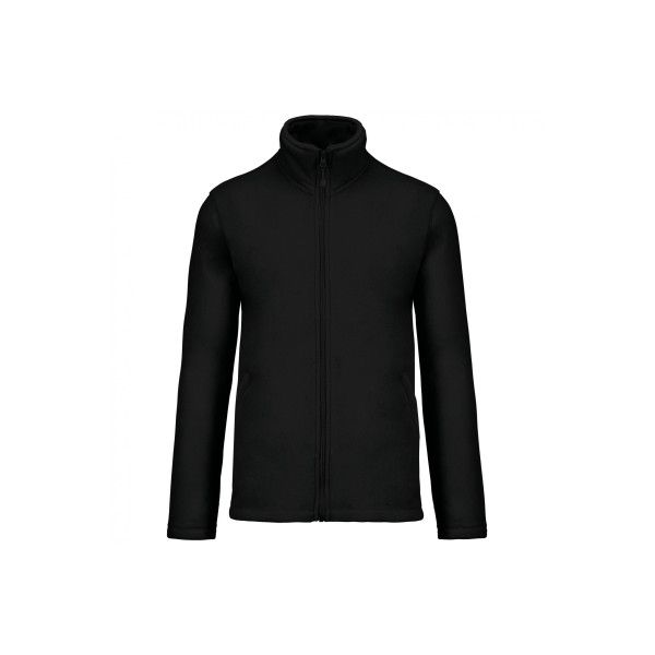 Veste micro polaire zippée noir K911 Falco Kariban