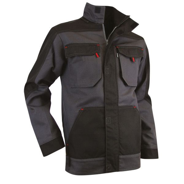 Blouson de travail gris nuit et noir Ceramique