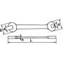 CLE A FOURCHE 1/2''X9/16'' - SAM 10-1/2X9/16N