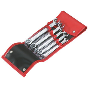 CLE POLYGONALE A TUYAUTER 6 PANS EN MM - TROUSSE DE 5 - SAM 104-TR5H
