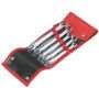 CLE POLYGONALE A TUYAUTER 6 PANS EN MM - TROUSSE DE 5 - SAM 104-TR5H