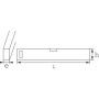 NIVEAU A SEMELLE MAGNETIQUE 40 CM - SAM 166-40MN