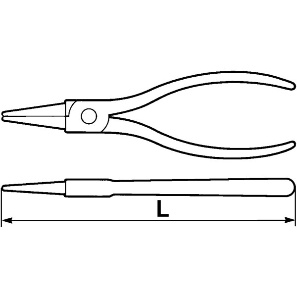 Pince circlips intérieure droite 12-25 mm