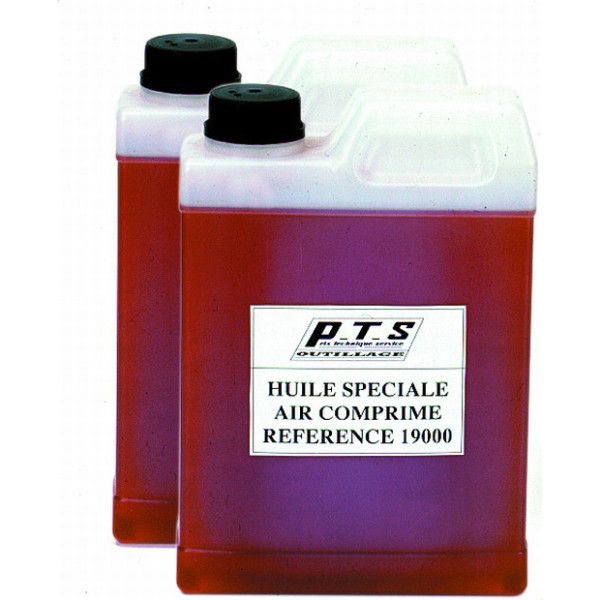 HUILE SPECIALE OUTILS PNEUMATIQUES - 2 X BIDONS DE 1L - PTS 19000