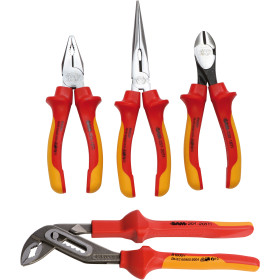 PINCE ISOLEE 1000 VOLTS - JEU DE 4 - SAM 201-J4TI