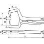 PINCE-ETAU LONGUE PORTEE 460 MM - SAM 219-46
