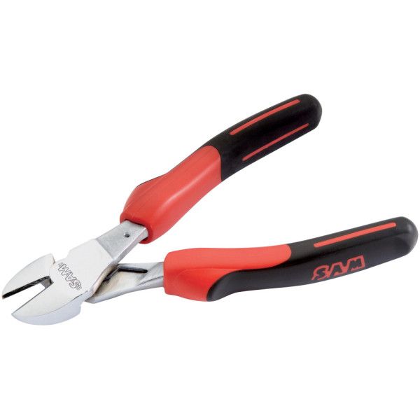 PINCE COUPANTE DIAGONALE BI-MATIERE AVEC RESSORT 165 MM - SAM 232-R16G
