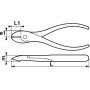 PINCE COUPANTE DIAGONALE ELECTRICIEN 1000 VOLTS 160 MM - SAM 234-16TI