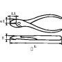 PINCE COUPANTE DIAGONALE ELECTRICIEN RESSORT 165 MM - SAM 234-R16G