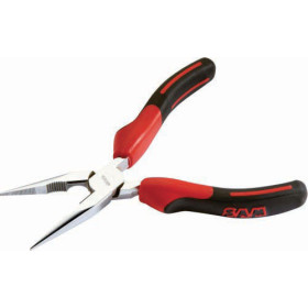 PINCE BEC DEMI ROND DROIT BI-MATIERE AVEC RESSORT 200 MM - SAM 237-R20G