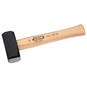 MASSETTE CARREE MANCHE FRENE DROIT 258 MM - SAM 297-12
