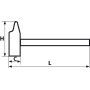 MARTEAU RIVOIR TRIMATIERE 28 MM - SAM 310-28TM
