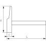 MARTEAU D'ELECTRICIEN HICKORY 16 MM - SAM 312-16N