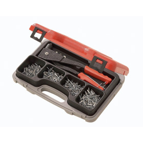 PINCE A RIVETER AVEC 400 RIVETS ALU DE 4 MM - COFFRET - SAM 359-C2