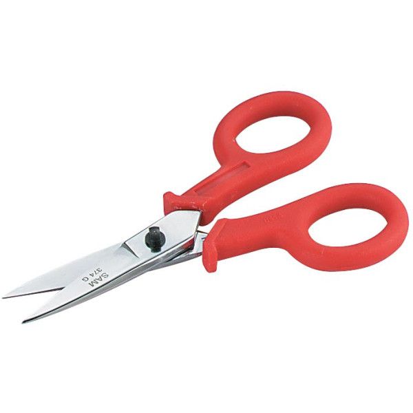CISEAUX ELECTRICIEN BRANCHES SURMOULEES - SAM 374-G