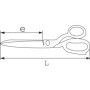 CISEAUX ELECTRICIEN BRANCHES SURMOULEES - SAM 374-G