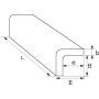 MORDACHE 150 MM ALUMINIUM PROFILE POUR ETAU 399 ET 397 JEU 2 - SAM 399-MAL3