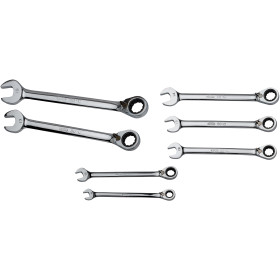 CLE MIXTE A CLIQUET BRILLANTE SD DE 8 A 19 MM - JEU DE 7 - SAM 50-C-J7