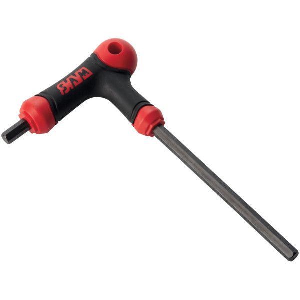CLE MALE POIGNEE EN L 6 PANS 2,5 MM - SAM 60-PT2,5
