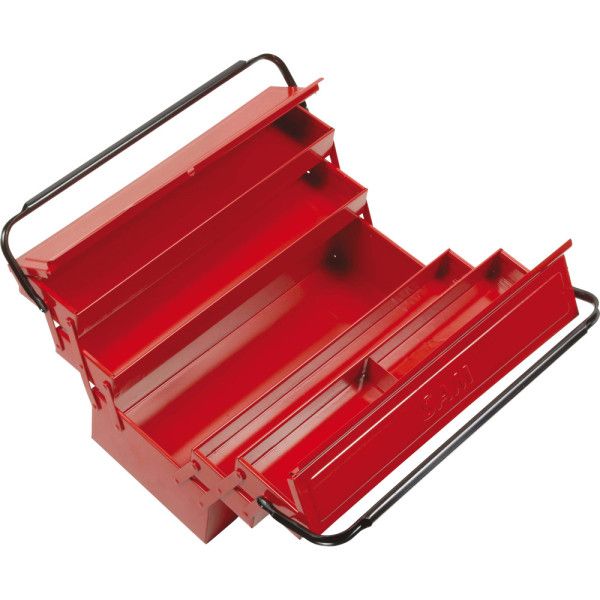 CAISSE A OUTILS METALLIQUE 5 CASES - VIDE - SAM 605-R