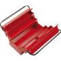 CAISSE A OUTILS METALLIQUE 5 CASES - VIDE - SAM 605-R