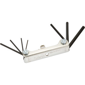 MONTURE 7 CLES MALES COURTES 6 PANS - 2,5 3 4 5 6 8 10 - SAM 62-M07