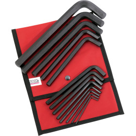 CLE MALE LONGUE COUDEE 6 PANS 3 A 19 MM - TROUSSE DE 13 - SAM 63-TR13
