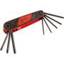 MONTURE BI-MATIERE AUTOMATIQUE DE 8 CLES MALES TORX 9 A 40 - SAM 66-MP8