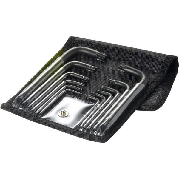 CLE MALE COUDEE TORX - TROUSSE DE 12 - SAM 66-TR12