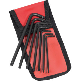 CLE MALE COUDEE LONGUE TORX T10 A T40 - TROUSSE DE 7 - SAM 66-TR7L
