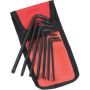 CLE MALE COUDEE LONGUE TORX T10 A T40 - TROUSSE DE 7 - SAM 66-TR7L