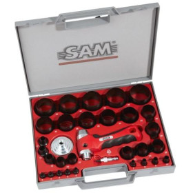 DECOUPE-JOINTS 2 A 50 MM - POIGNEE CONFORT - COFFRET DE 32 - SAM 694-C-32-N
