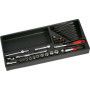 MODULE ABS 1/3 DE 34 OUTILS 1/4'' 6 PANS EN MM - SAM 73-R34M
