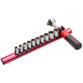OUTIL 1/4'' SUR RACK AIMANTE - JEU DE 11 - SAM 73-RJ11R