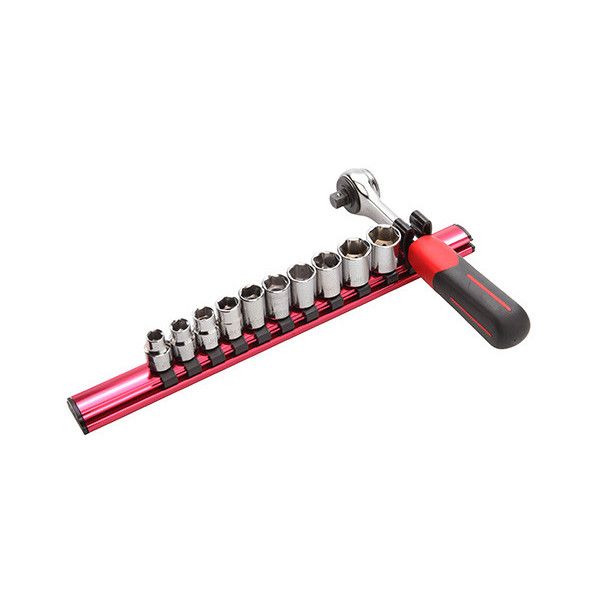 OUTIL 1/4'' SUR RACK AIMANTE - JEU DE 11 - SAM 73-RJ11R