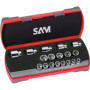 DOUILLES 1/2'' 12 PANS EN POUCE - COFFRET DE 17 - SAM 75-SP18A