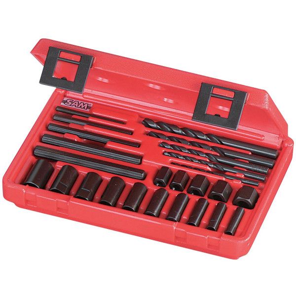 EXTRACTEURS POUR VIS CASSEES - COFFRET DE 25 - SAM 762-C-25