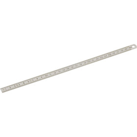 REGLET FLEXIBLE 1000 MM EN ACIER GRADUATION RECTO/VERSO - SAM 781-10