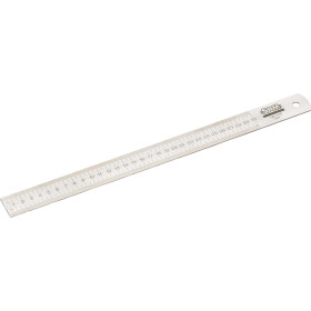 REGLET SEMI-RIGIDE 2000 MM EN ACIER GRADUATION UNE FACE - SAM 781-20R