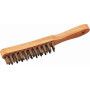 BROSSE METALLIQUE 4 RANGS MANCHE BOIS - SAM 912-B2