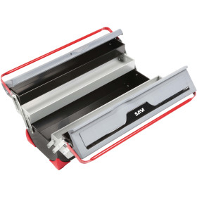 CAISSE A OUTILS BI-MATIERE 5 CASES 540 MM - VIDE - SAM BOX-1