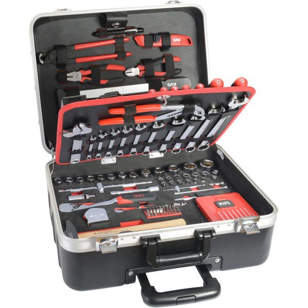 VALISE TROLLEY 136 OUTILS - SAM CP-136N