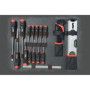 VALISE TROLLEY 136 OUTILS - SAM CP-136N