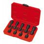 DOUILLES TOURNEVIS 1/2'' A CHOCS LONGUE 6 PANS EN COFFRET - SAM CP-NSCJ