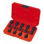 DOUILLES TOURNEVIS 1/2'' A CHOCS LONGUE TORX EN COFFRET - SAM CP-NSTJ