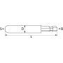 PORTE-EMBOUTS MAGNETIQUE 1/4'' - SAM EPM-1