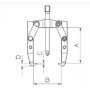 EXTRACTEUR 3 BRAS POUR MICRO EXTRACTION - 53 MM - SAM EX-483N