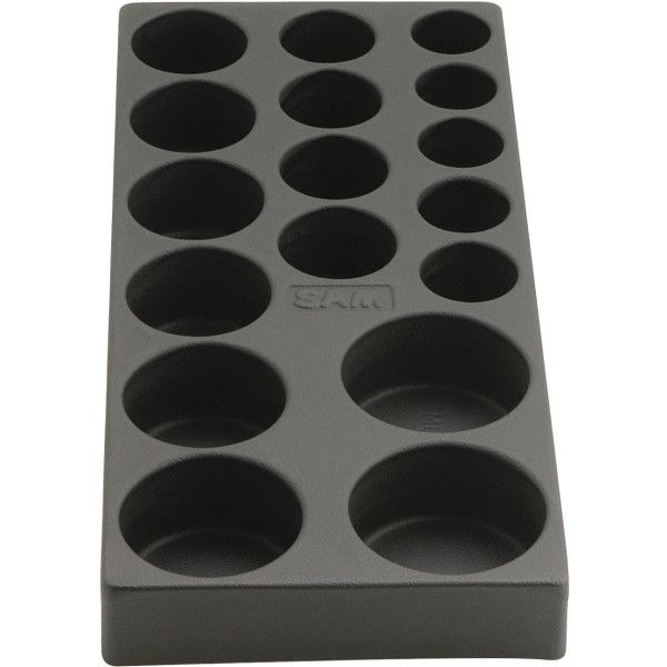 MODULE ABS 1/3 VIDE POUR DOUILLES ET ACCESSOIRES 3/4'' - SAM MOD-15